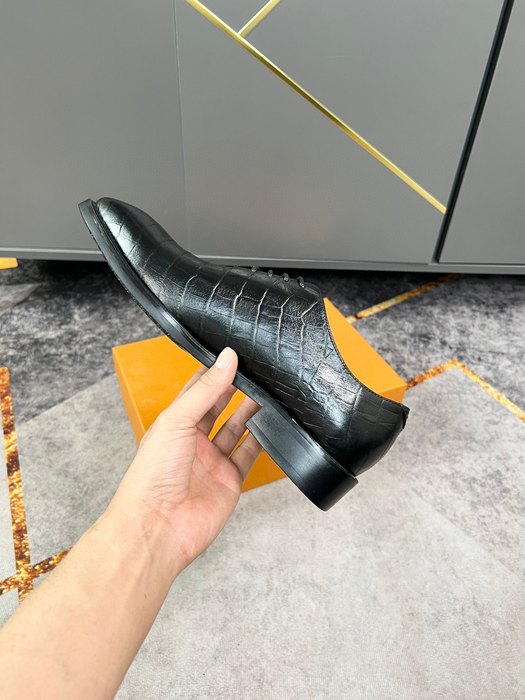 Shoes Louis Vuitton business dress shoes Black 003
