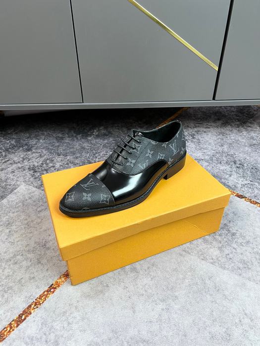 Shoes Louis Vuitton business dress shoes Black 004