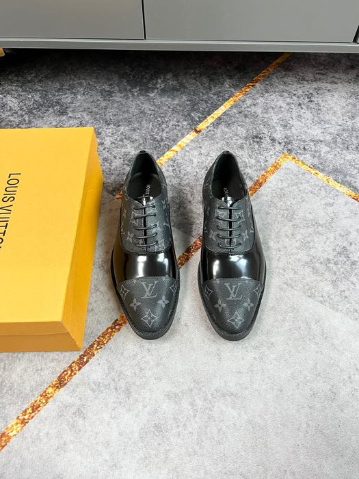 Shoes Louis Vuitton business dress shoes Black 004
