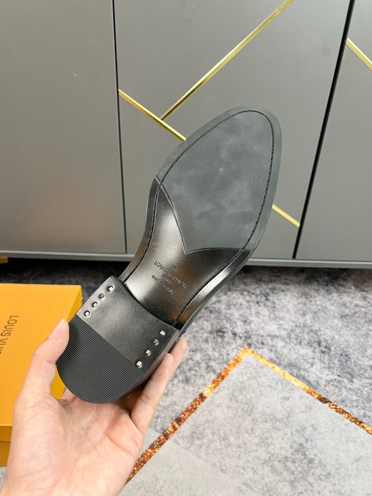 Shoes Louis Vuitton business dress shoes Black 004