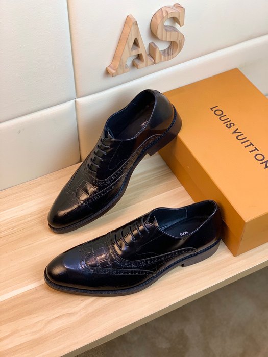 Shoes Louis Vuitton business dress shoes Black