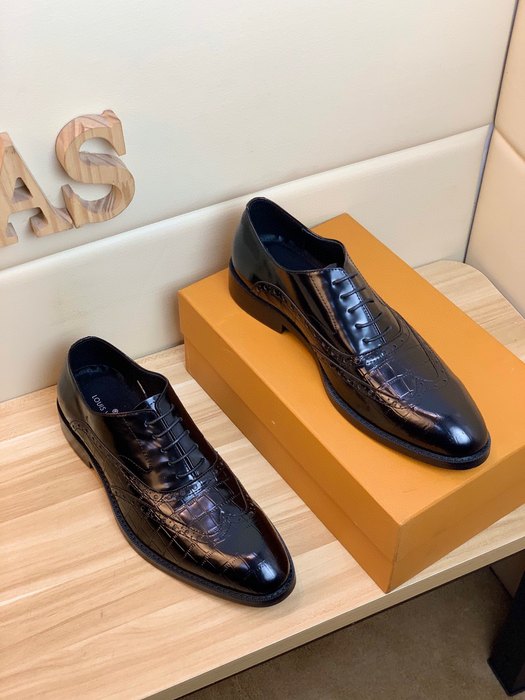 Shoes Louis Vuitton business dress shoes Black