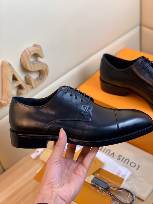 Shoes Louis Vuitton business formal leather oxford Black
