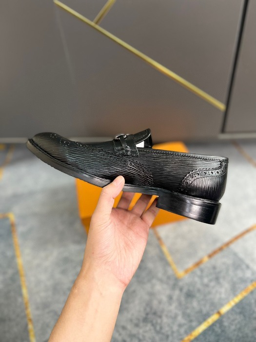 Shoes Louis Vuitton business formal loafer Black