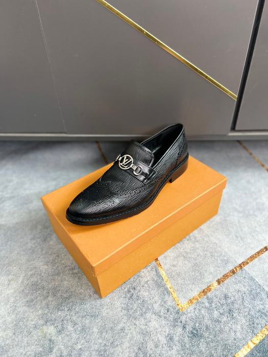 Shoes Louis Vuitton business formal loafer Black