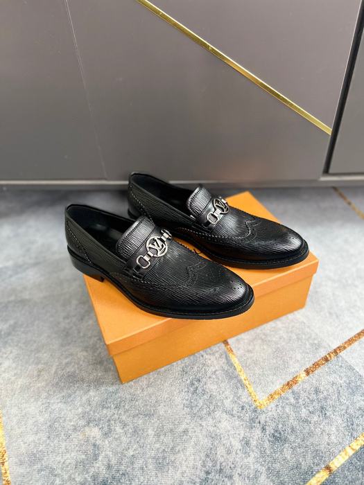 Shoes Louis Vuitton business formal loafer Black