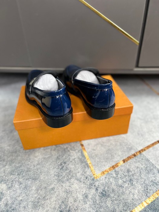 Shoes Louis Vuitton business formal loafer Blue