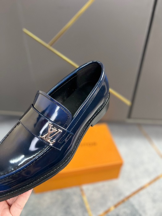 Shoes Louis Vuitton business formal loafer Blue