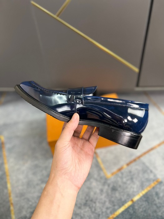 Shoes Louis Vuitton business formal loafer Blue