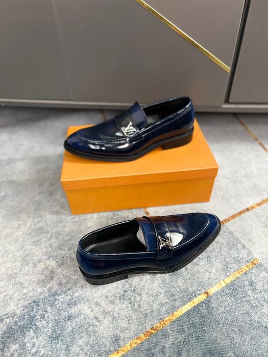 Shoes Louis Vuitton business formal loafer Blue