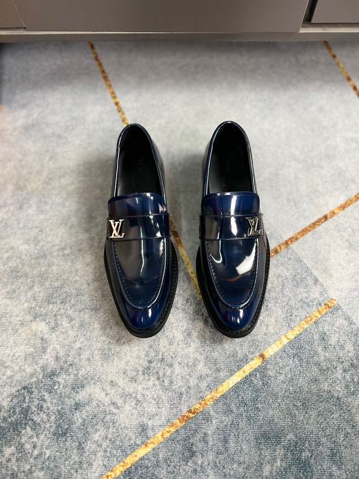 Shoes Louis Vuitton business formal loafer Blue