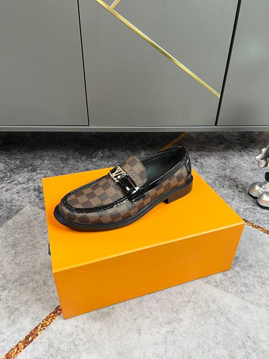 Shoes Louis Vuitton business formal loafers Brown