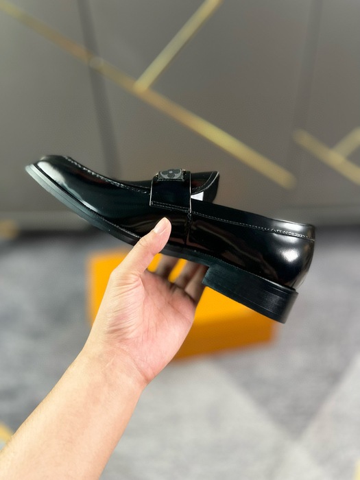 Shoes Louis Vuitton business loafer Black 002