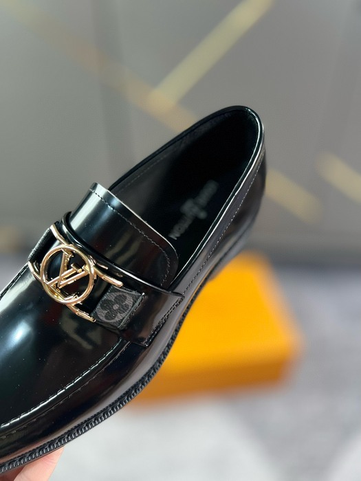 Shoes Louis Vuitton business loafer Black 002