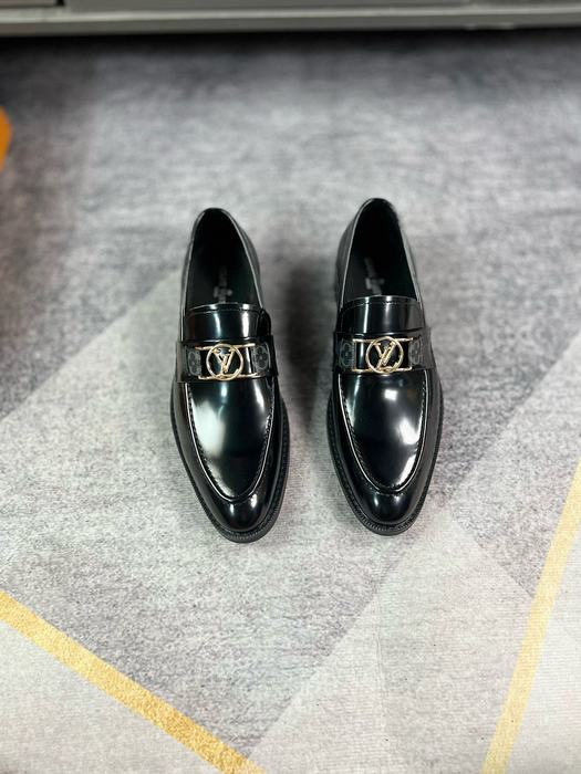 Shoes Louis Vuitton business loafer Black 002