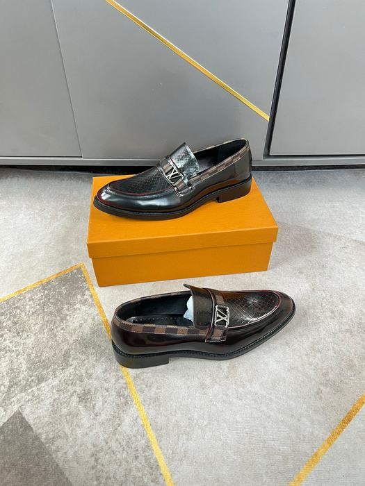 Shoes Louis Vuitton business loafer Black 003