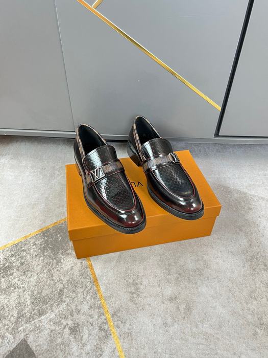 Shoes Louis Vuitton business loafer Black 003