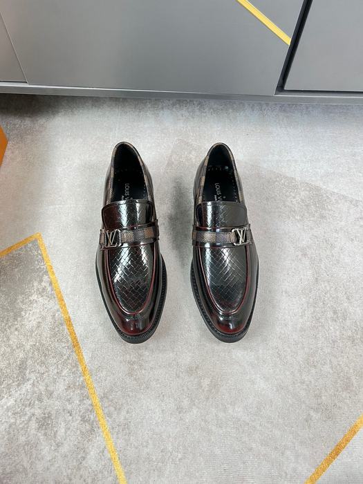 Shoes Louis Vuitton business loafer Black 003