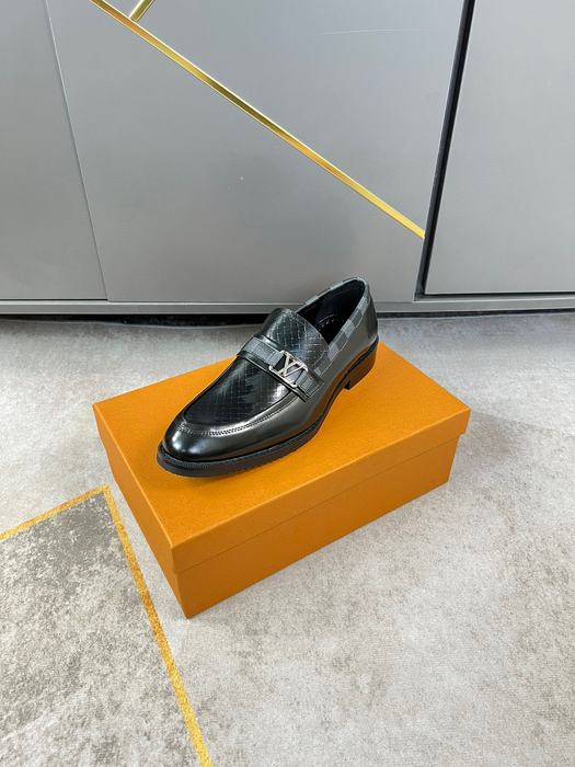 Shoes Louis Vuitton business loafer Black 004