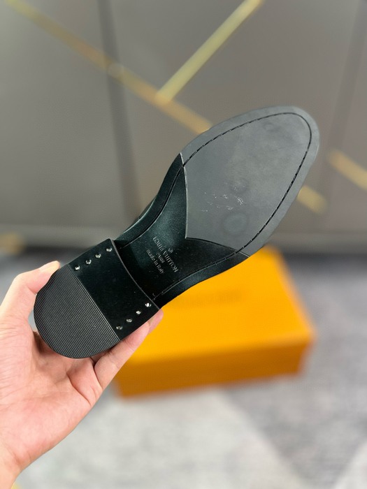 Shoes Louis Vuitton business loafer Black