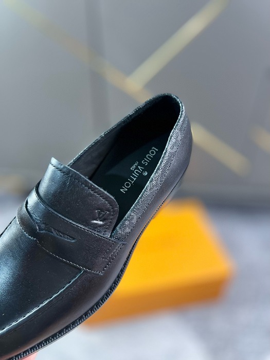 Shoes Louis Vuitton business loafers Black