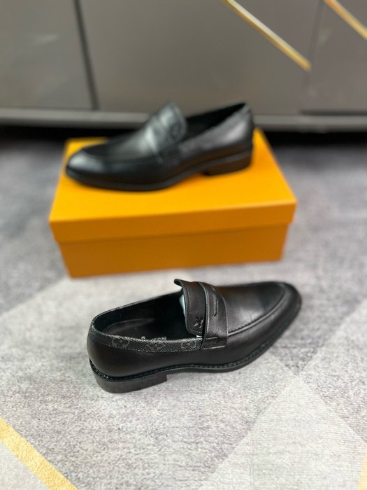 Shoes Louis Vuitton business loafers Black