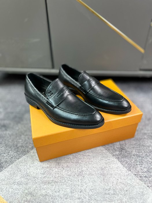 Shoes Louis Vuitton business loafers Black