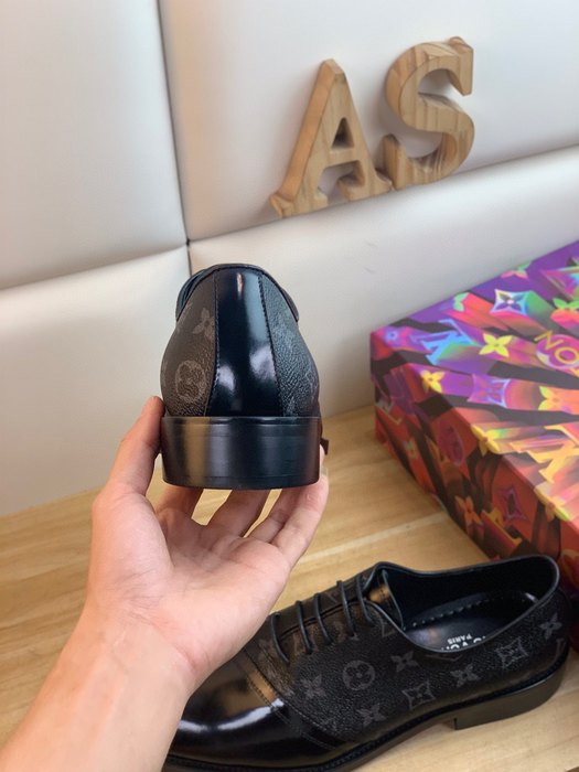 Shoes Louis Vuitton business oxford Black 001