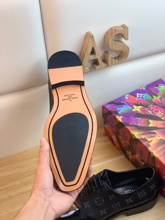 Shoes Louis Vuitton business oxford Black 001