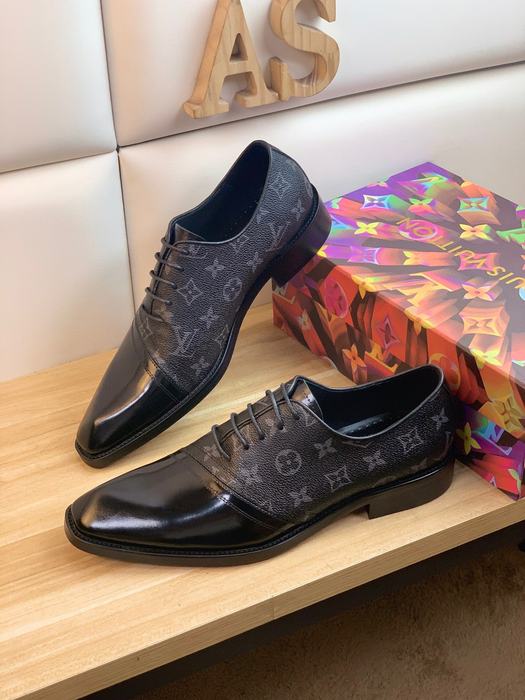 Shoes Louis Vuitton business oxford Black 001