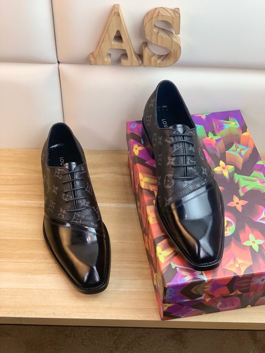 Shoes Louis Vuitton business oxford Black 001