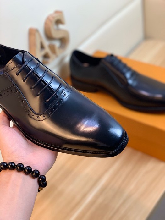 Shoes Louis Vuitton business oxford Black 002