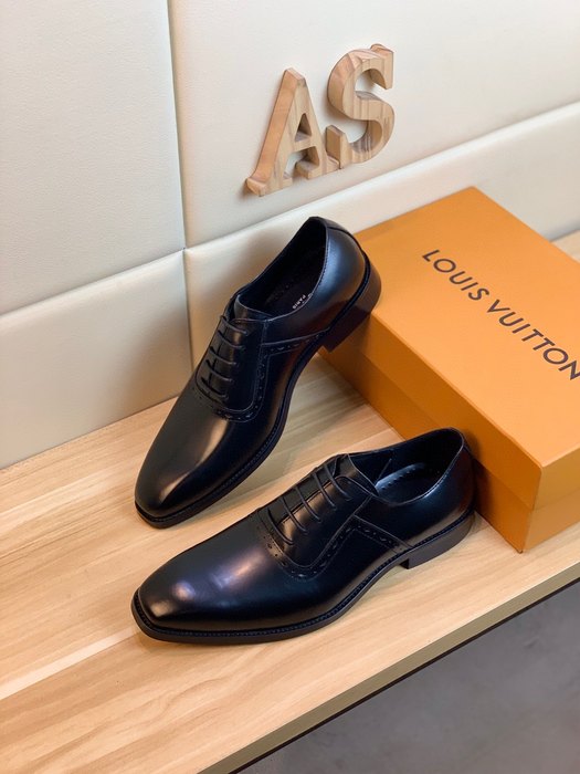 Shoes Louis Vuitton business oxford Black 002