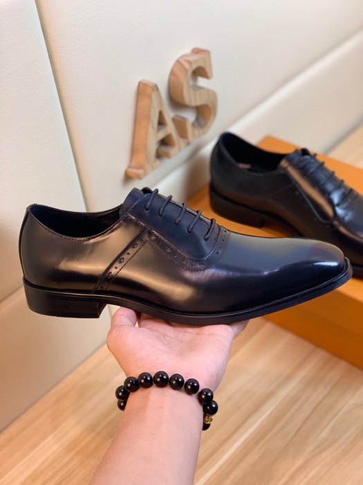 Shoes Louis Vuitton business oxford Black 002