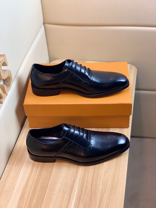 Shoes Louis Vuitton business oxford Black 002