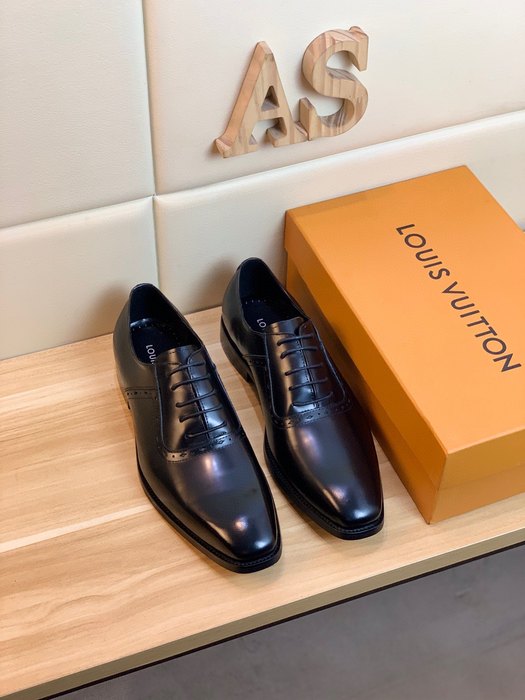Shoes Louis Vuitton business oxford Black 002