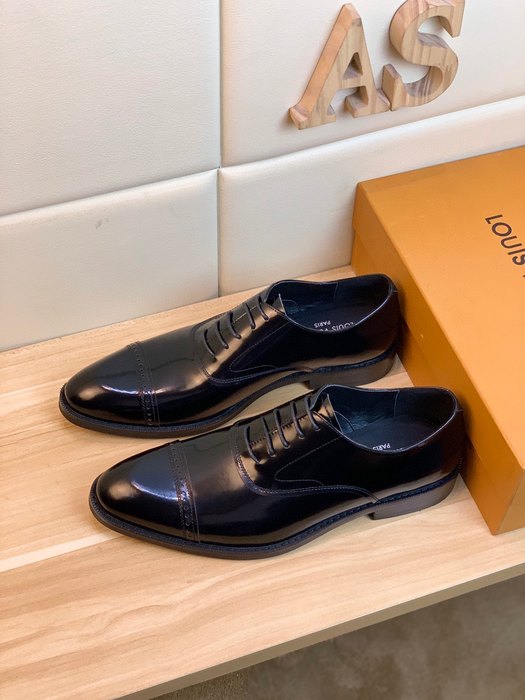 Shoes Louis Vuitton business oxford Black 003