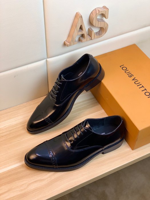 Shoes Louis Vuitton business oxford Black 003