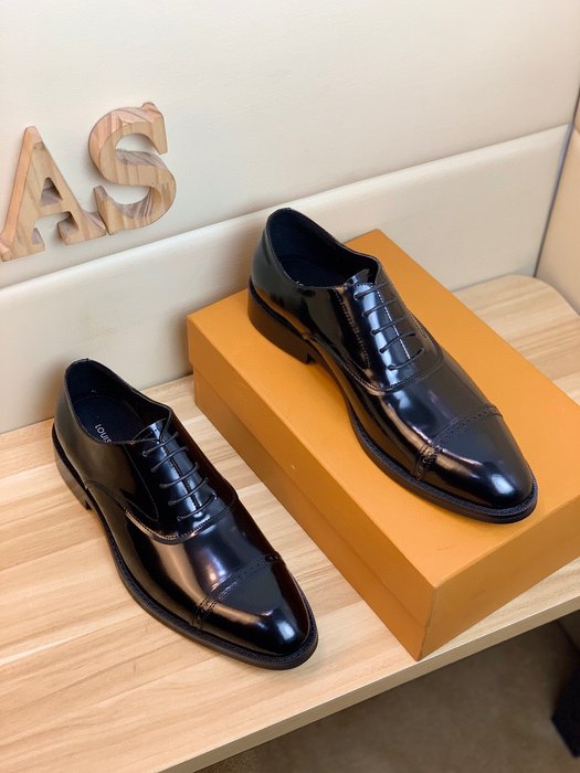 Shoes Louis Vuitton business oxford Black 003