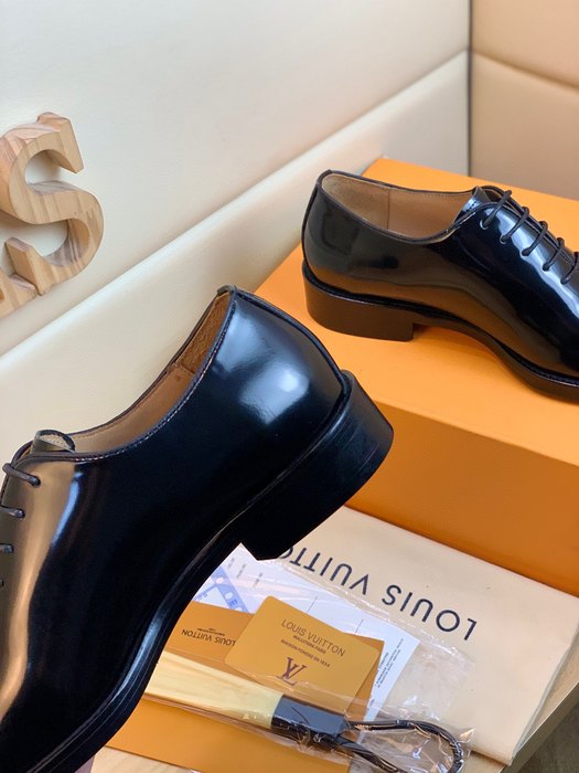 Shoes Louis Vuitton business oxford Black 004