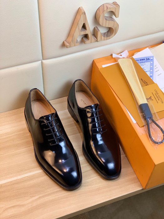 Shoes Louis Vuitton business oxford Black 004