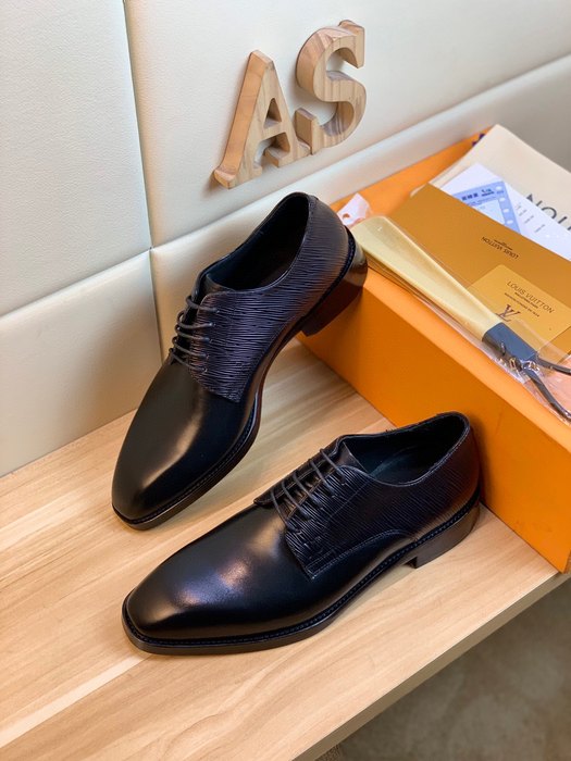 Shoes Louis Vuitton business oxford Black 005