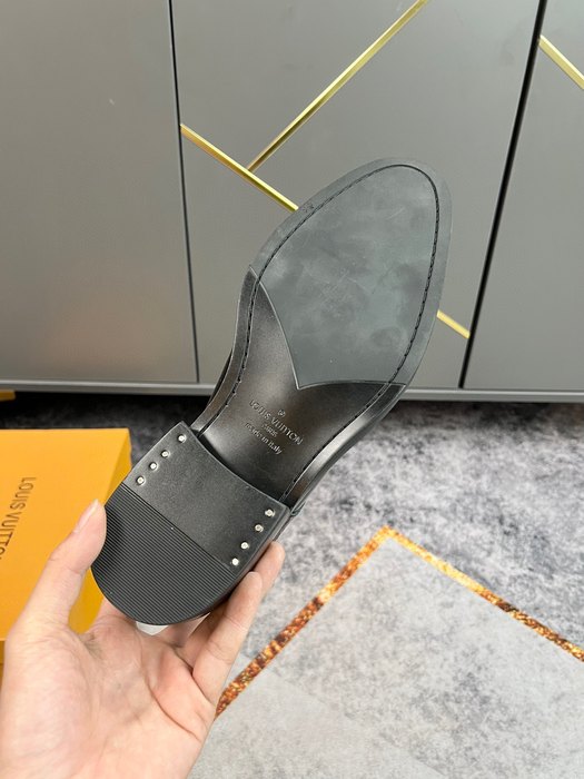 Shoes Louis Vuitton business oxford Black 006