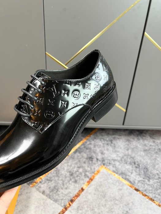 Shoes Louis Vuitton business oxford Black 006