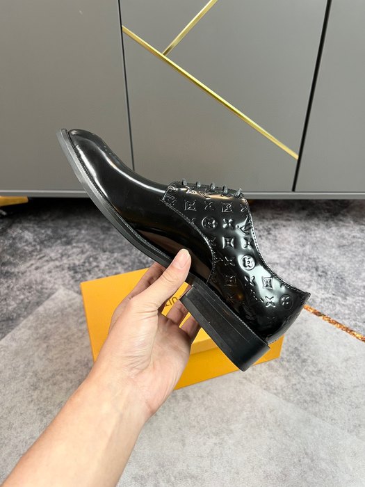 Shoes Louis Vuitton business oxford Black 006