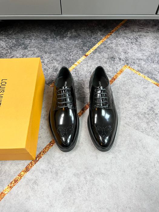 Shoes Louis Vuitton business oxford Black 006
