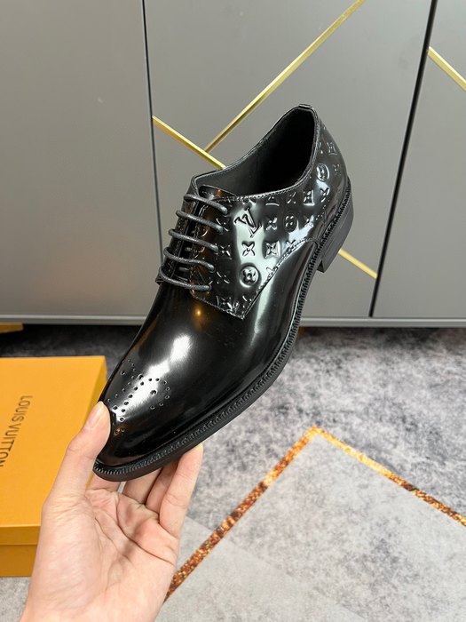 Shoes Louis Vuitton business oxford Black 006