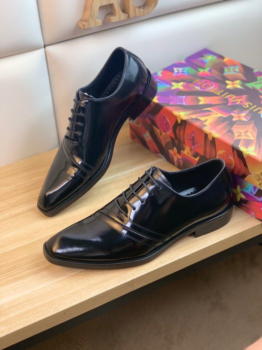 Shoes Louis Vuitton business oxford Black