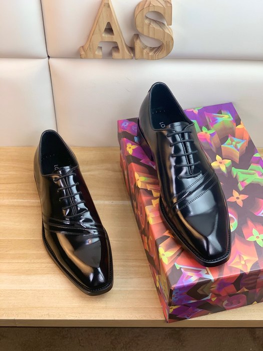 Shoes Louis Vuitton business oxford Black