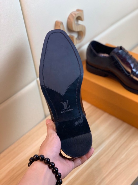 Shoes Louis Vuitton business oxford Burgundy